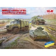   ICM Military vechicles of the Armed Forces of Ukraine (SPz Marder 1A3, URAL-43203, BM-21 'Grad') 1:72 (DS7205)