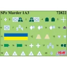 ICM Military vechicles of the Armed Forces of Ukraine (SPz Marder 1A3, URAL-43203, BM-21 'Grad') 1:72 (DS7205)
