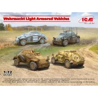 ICM Wehrmacht Light Armored Vehicles 1:72 (DS7207)