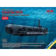   ICM U-Boat Type Molch, WWII German Midget Submarine (100% new molds) 1:72 (S.019)