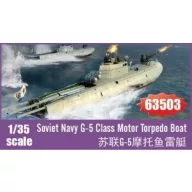   I LOVE KIT Soviet Navy G-5 Class Motor Torpedo Boat 1:35 (63503)