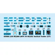   I LOVE KIT M1280 LMTV /W M1101 Tactical Trailer (LTT) 1:35 (63568)