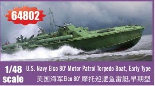 I LOVE KIT Elco 80 Motor Patrol Torpedo Boat, Early Type 1:48 (64802)
