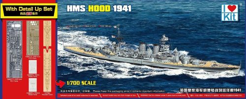 I LOVE KIT Top Grade HMS HOOD 1941 1:700 (65703)