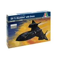 Italeri 1:72 SR-71 Blackbird with Drone (145)