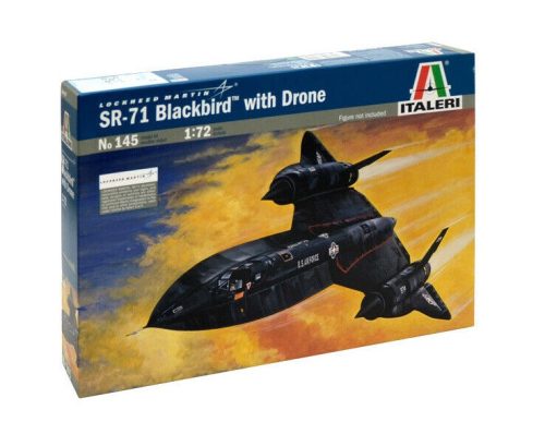 Italeri 1:72 SR-71 Blackbird with Drone (145)