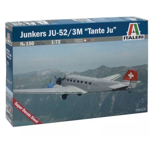 Italeri 1:72 Junkers JU-52 3/m "TANTE JU" (150)