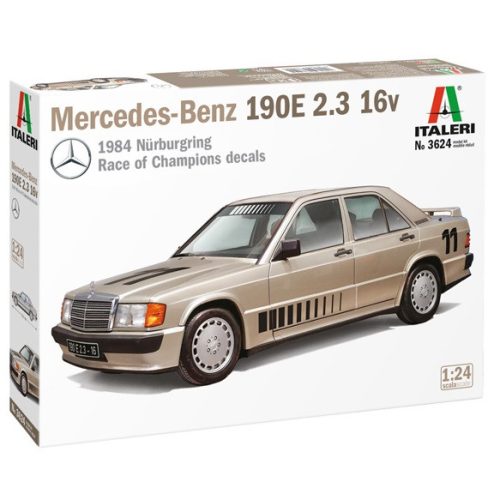 Italeri 1:24 Mercedes-Benz 190E (3624)