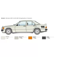 Italeri 1:24 Mercedes-Benz 190E (3624)