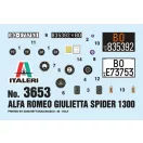 Italeri Alfa Romeo Giulietta Spider 1300 1:24 (3653)