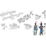Italeri French Artillery Set 1:72 (6031)