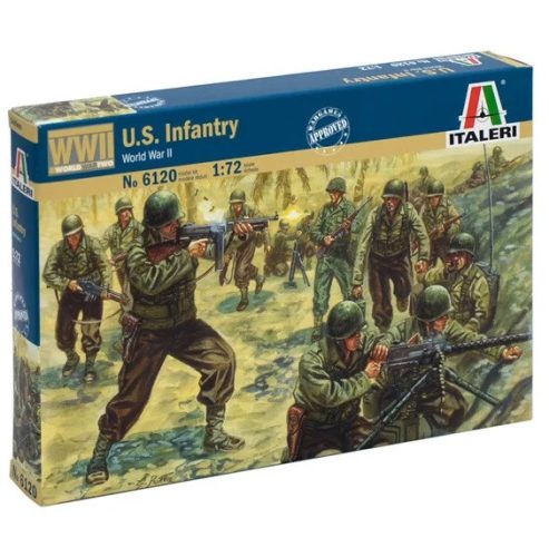 Italeri 1:72 American Infantry WWII (6120)