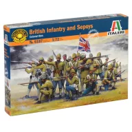   Italeri 1:72 British Infantry and Sepoys (Colonial wars) (6187)