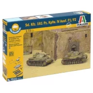   Italeri SdKfz.161 PzKpfw. IV F1 2in1 Fast Assembly Kit 1:72 (7514)