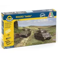   Italeri M4A3E2 "JUMBO" 2in1 Fast Assembly Kit 1:72 (7520)