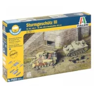   Italeri Sturmgeschütz III 2in1 Fast Assembly Kit 1:72 (7522)
