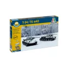 Italeri T-34/76 m42 Fast Assembly Kit 2pcs 1:72 (7523)