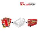 CubicFun Double Decker Bus 3D puzzle S3018
