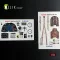 Kelik Spitfire Mk VIII interior 3D decals for Airfix kit 1:24 (K24001)