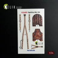   Kelik Spitfire Mk VIII interior 3D decals for Airfix kit 1:24 (K24001)