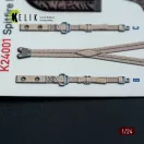 Kelik Spitfire Mk VIII interior 3D decals for Airfix kit 1:24 (K24001)