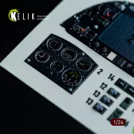   Kelik Spitfire Mk VIII interior 3D decals for Airfix kit 1:24 (K24001)