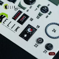   Kelik Spitfire Mk VIII interior 3D decals for Airfix kit 1:24 (K24001)