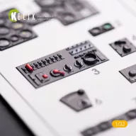   Kelik P-40N interior 3D decals for Trumpeter kit 1:32 (K32002)