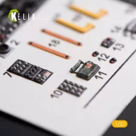   Kelik AH-1G Cobra interior 3D decals for ICM kit 1:32 (K32003)