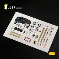 Kelik Yak-9T interior 3D decals for ICM kit 1:32 (K32004)