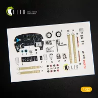 Kelik Yak-9T interior 3D decals for ICM kit 1:32 (K32004)