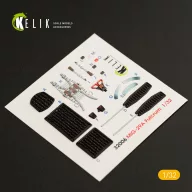   Kelik MiG-29A (9-12) Fulcrum interior 3D decals for Trumpeter kit 1:32 (K32006)