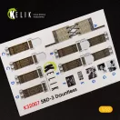 Kelik SBD-3 Dauntless interior 3D decals for Trumpeter kit 1:32 (K32007)