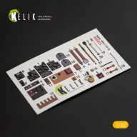   Kelik Ki-61-I interior 3D decals for Hasegawa kit 1:32 (K32008)