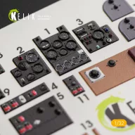   Kelik Ki-61-I interior 3D decals for Hasegawa kit 1:32 (K32008)