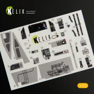   Kelik F-35C interior 3D decals for Trumpeter kit 1:32 (K32009)