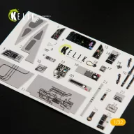   Kelik F-35C interior 3D decals for Trumpeter kit 1:32 (K32009)