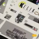 Kelik F-35C interior 3D decals for Trumpeter kit 1:32 (K32009)