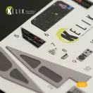 Kelik F-35C interior 3D decals for Trumpeter kit 1:32 (K32009)