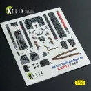 Kelik F-86D - interior 3D decals for Kitty Hawk/Zimi models kit 1:32 (K32013)