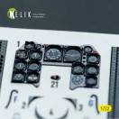 Kelik F-86D - interior 3D decals for Kitty Hawk/Zimi models kit 1:32 (K32013)