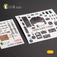   Kelik Junkers Ju 87 D/G Stuka - Interior 3D Decal for Trumpeter kit 1:32 (K32016)