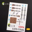 Kelik Junkers Ju 87 D/G Stuka - Interior 3D Decal for Trumpeter kit 1:32 (K32016)