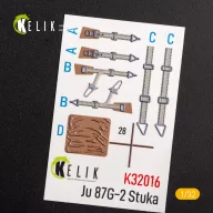   Kelik Junkers Ju 87 D/G Stuka - Interior 3D Decal for Trumpeter kit 1:32 (K32016)