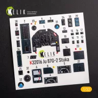  Kelik Junkers Ju 87 D/G Stuka - Interior 3D Decal for Trumpeter kit 1:32 (K32016)