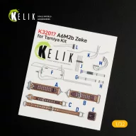   Kelik A6M2B Zeke - Interior 3D Decal for Tamiya kit 1:32 (K32017)