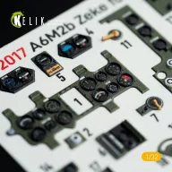   Kelik A6M2B Zeke - Interior 3D Decal for Tamiya kit 1:32 (K32017)