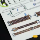 Kelik A6M2B Zeke - Interior 3D Decal for Tamiya kit 1:32 (K32017)