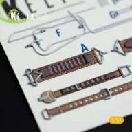   Kelik A6M2B Zeke - Interior 3D Decal for Tamiya kit 1:32 (K32017)