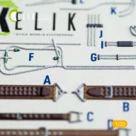   Kelik A6M2B Zeke - Interior 3D Decal for Tamiya kit 1:32 (K32017)
